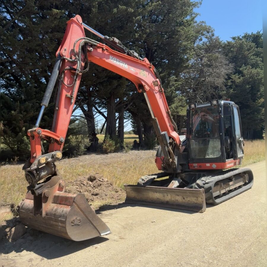 KUBOTA KX080-3 EXCAVATOR